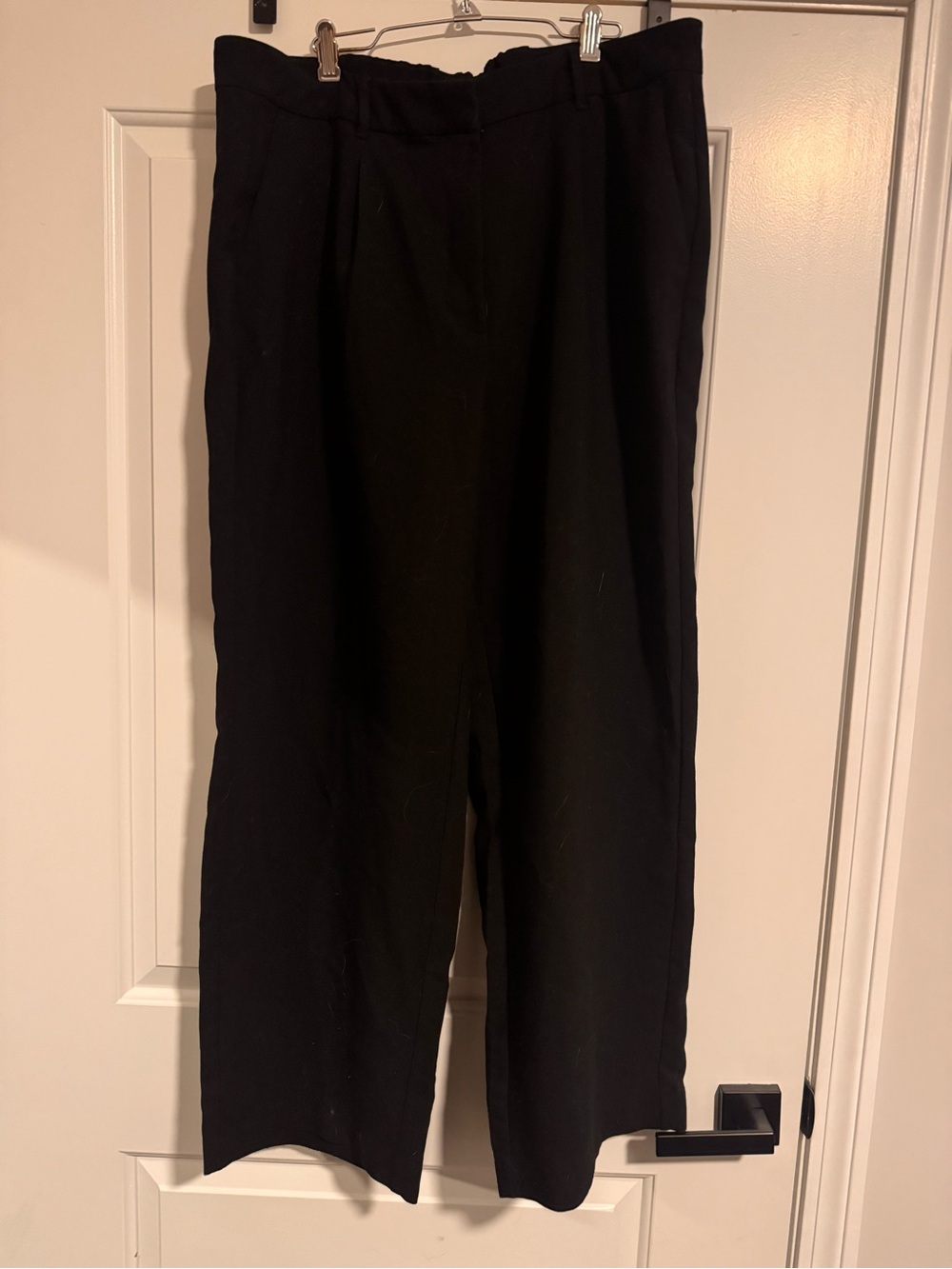 Old Navy Black Wide-Leg Trousers